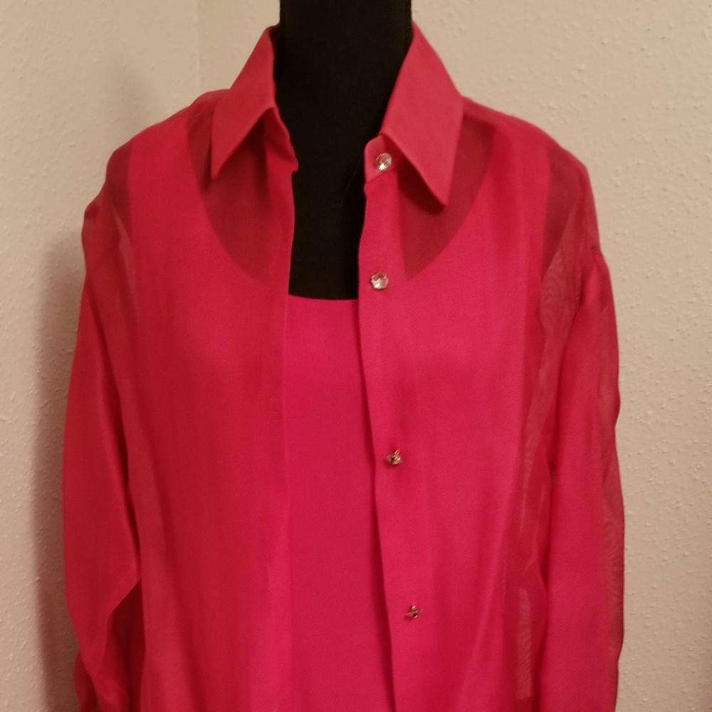 Silk Dress with Jacket